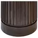 Tulane Brown 30" Round Side Table