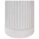 Tulane White 30" Round Side Table