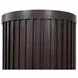 Tulane Brown 36" Round Side Table