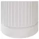 Tulane White 36" Round Side Table