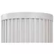 Tulane White 36" Round Side Table