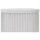 Tulane White Round Chairside Table
