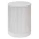 Tulane White Round Occassional Table Set