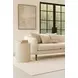 Tulane White Round Chairside Table