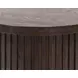 Tulane Brown Round End Table