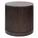 Tulane Brown Round Occassional Table Set