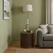 Tulane Brown Round End Table