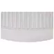 Tulane White Round End Table