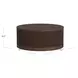 Tulane Brown Round Occassional Table Set