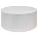 Tulane White Round Occassional Table Set