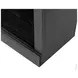 Willow Lane Ebony Black Open Bookcase