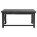 Willow Lane Ebony Black 60" Writing Desk with USB Charging