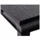 Willow Lane Ebony Black 60" Writing Desk with USB Charging