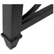 Willow Lane Ebony Black 60" Writing Desk with USB Charging