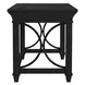 Willow Lane Ebony Black 60" Writing Desk with USB Charging