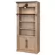 Willow Lane Brown Tall Bookcase