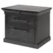 Willow Lane Ebony Black Home Office Set