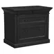 Willow Lane Ebony Black Home Office Set