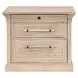 Willow Lane Natural Oak Lateral File Cabinet
