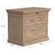 Willow Lane Natural Oak Lateral File Cabinet