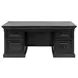 Willow Lane Ebony Black Home Office Set