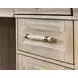 Willow Lane Natural Oak 68" Executive Desk