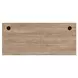 Willow Lane Natural Oak 68" Executive Desk