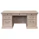 Willow Lane Natural Oak 68" Executive Desk