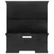 Willow Lane Ebony Black Home Office Set