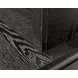 Willow Lane Ebony Black 68" Credenza with Hutch and USB Charging