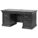 Willow Lane Ebony Black Home Office Set