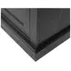Willow Lane Ebony Black 68" Credenza with USB Charging