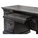Willow Lane Ebony Black 68" Credenza with USB Charging