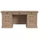 Willow Lane Natural Oak 68" Credenza with USB Charging