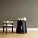 Jude Dark Espresso and White Performance Fabric Accent Chair
