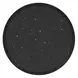 Atrium Black Round Granite Top Accent Table