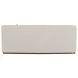 Candace Beige 96" Sofa with Nailhead Trim