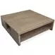 Conway Spiced Brown Square Cocktail Table