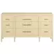Eave Sundrenched Oak 9 Drawer Dresser