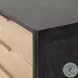 Sydney Black Wash Mango Tall 3 Drawer Dresser