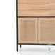 Sydney Black Wash Mango Tall 3 Drawer Dresser