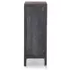 Sydney Black Wash Mango Tall 3 Drawer Dresser