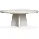 Lorelei Misty Cloud 72" Extendable Oval Dining Table