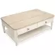 Whisperbay Sea Pearl and Driftwood Rectangular Lift Top Cocktail Table
