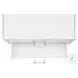 Aurora Glossy White Vanity With Stool With LED Light