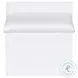 Aurora Glossy White Vanity With Stool With LED Light