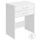 Aurora Glossy White Vanity With Stool With LED Light