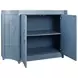 Isabel Capri Blue 2 Door Accent Cabinet