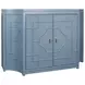 Isabel Capri Blue 2 Door Accent Cabinet