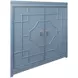 Isabel Capri Blue 2 Door Accent Cabinet